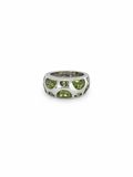 Anillo de Olivino y Plata
