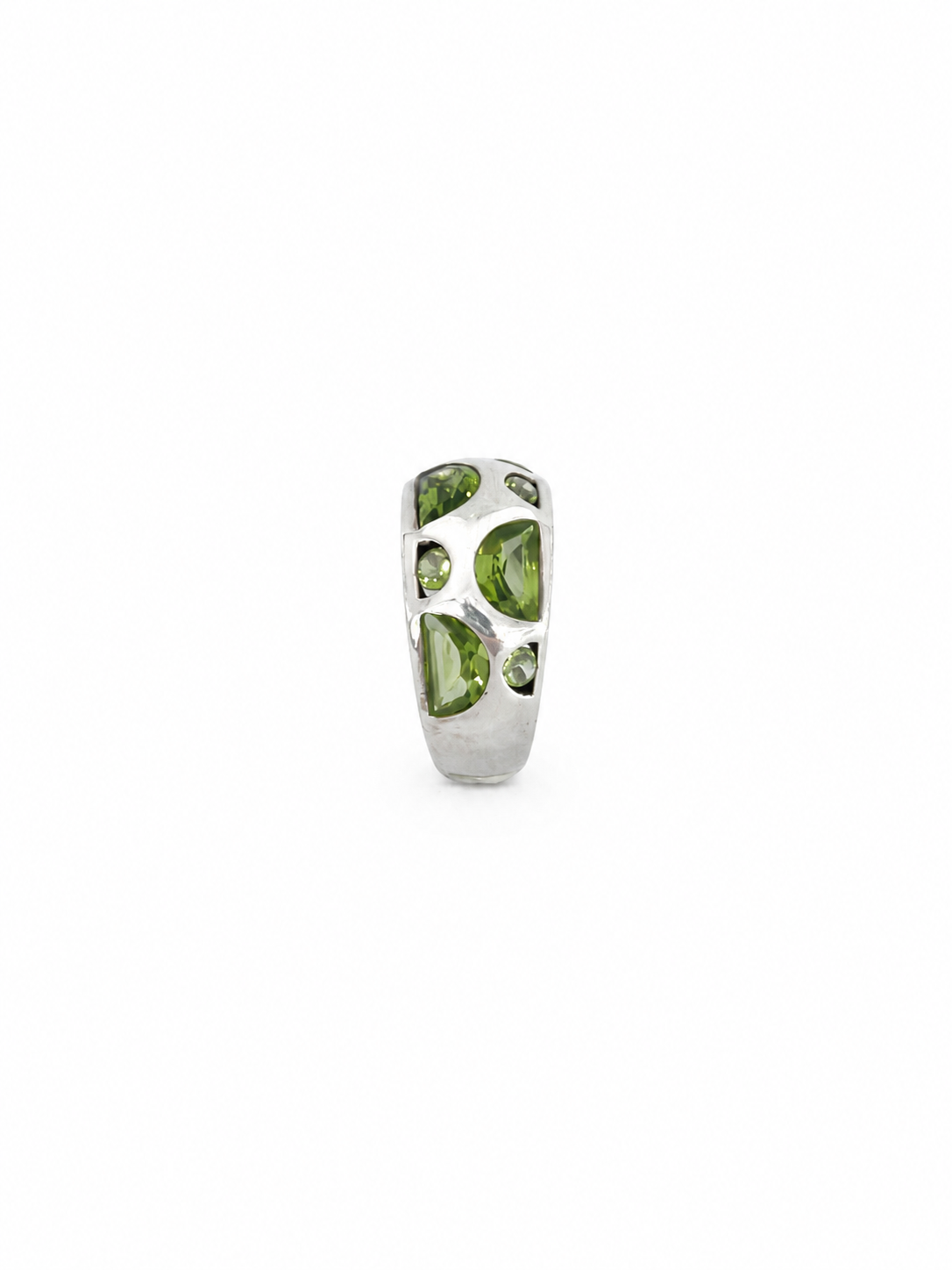 Anillo de Olivino y Plata