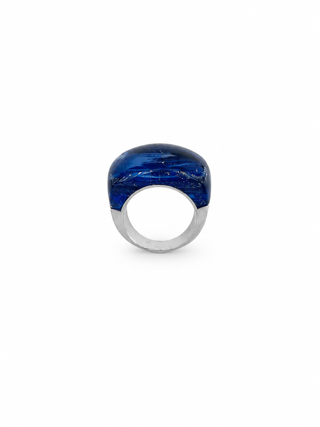 Anillo de Plata y Cristal de Murano