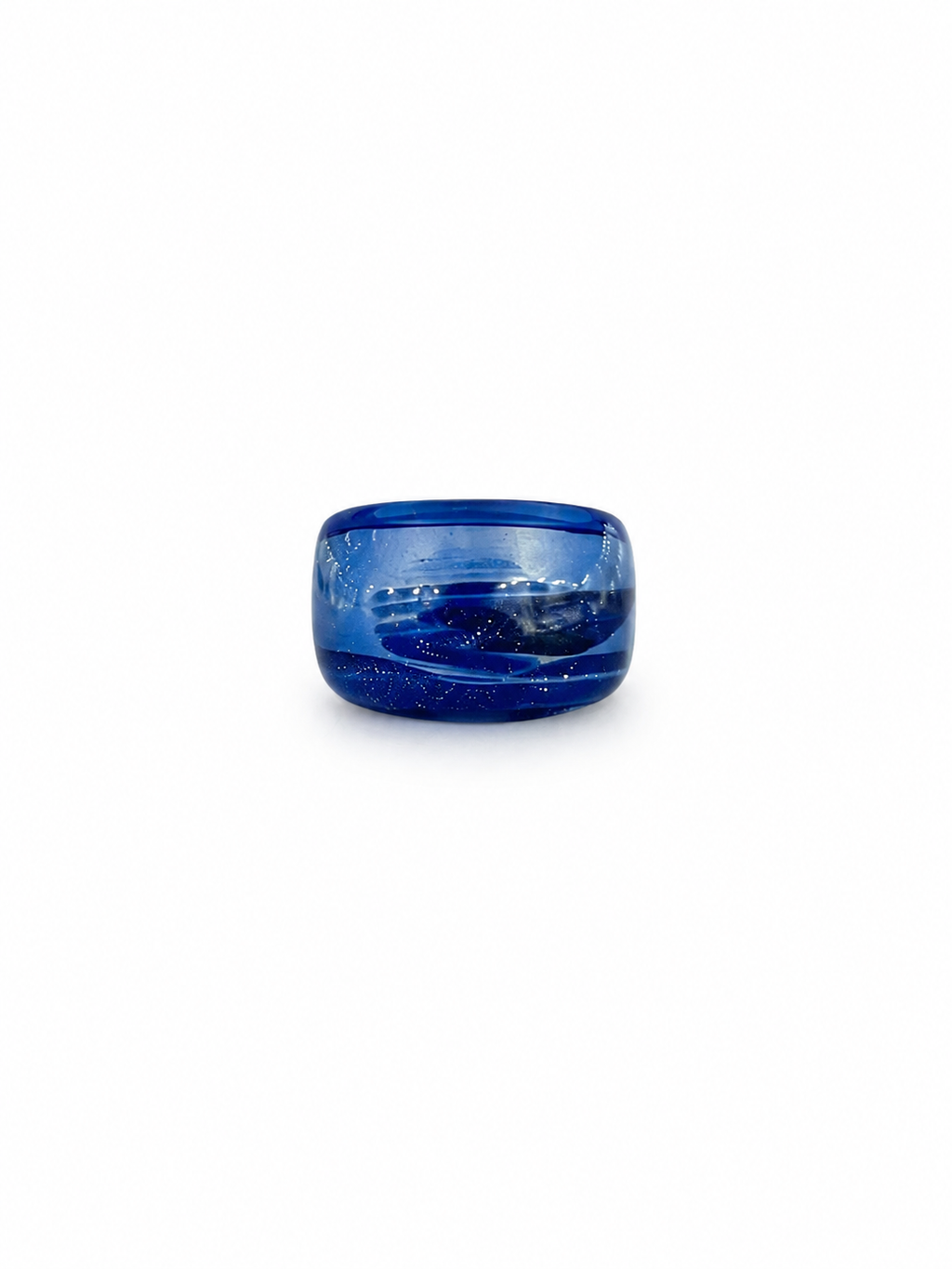Anillo de Plata y Cristal de Murano