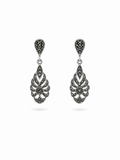 Pendientes de Plata y Marcasita
