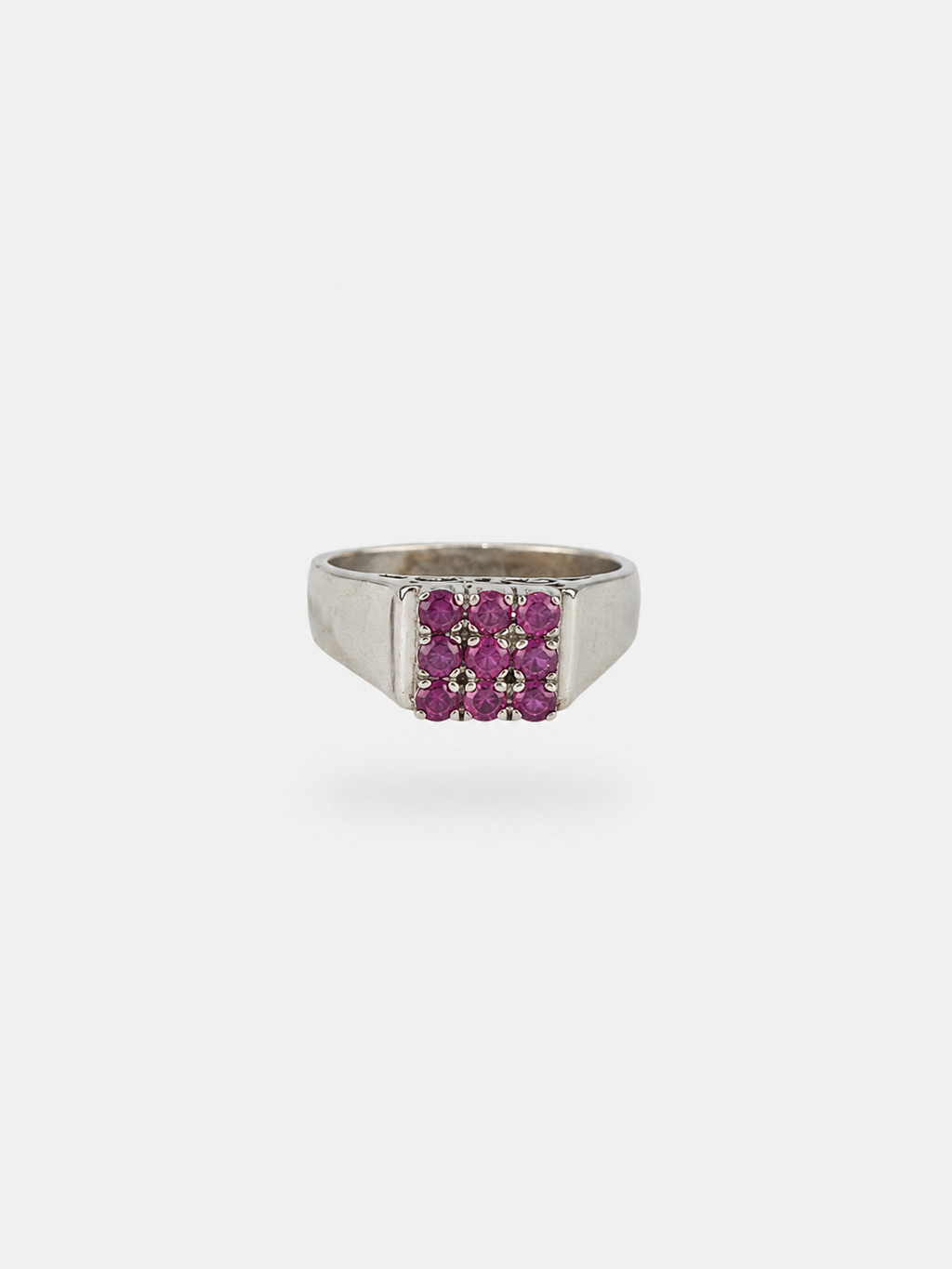 Anillo de Rubí y Plata