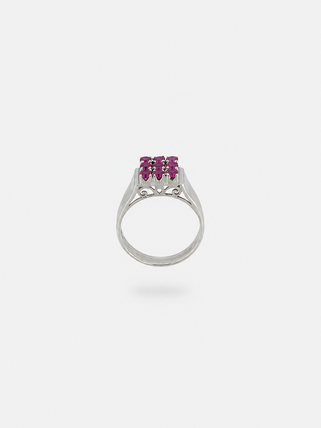 Anillo de Rubí y Plata