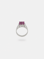 Anillo de Rubí y Plata