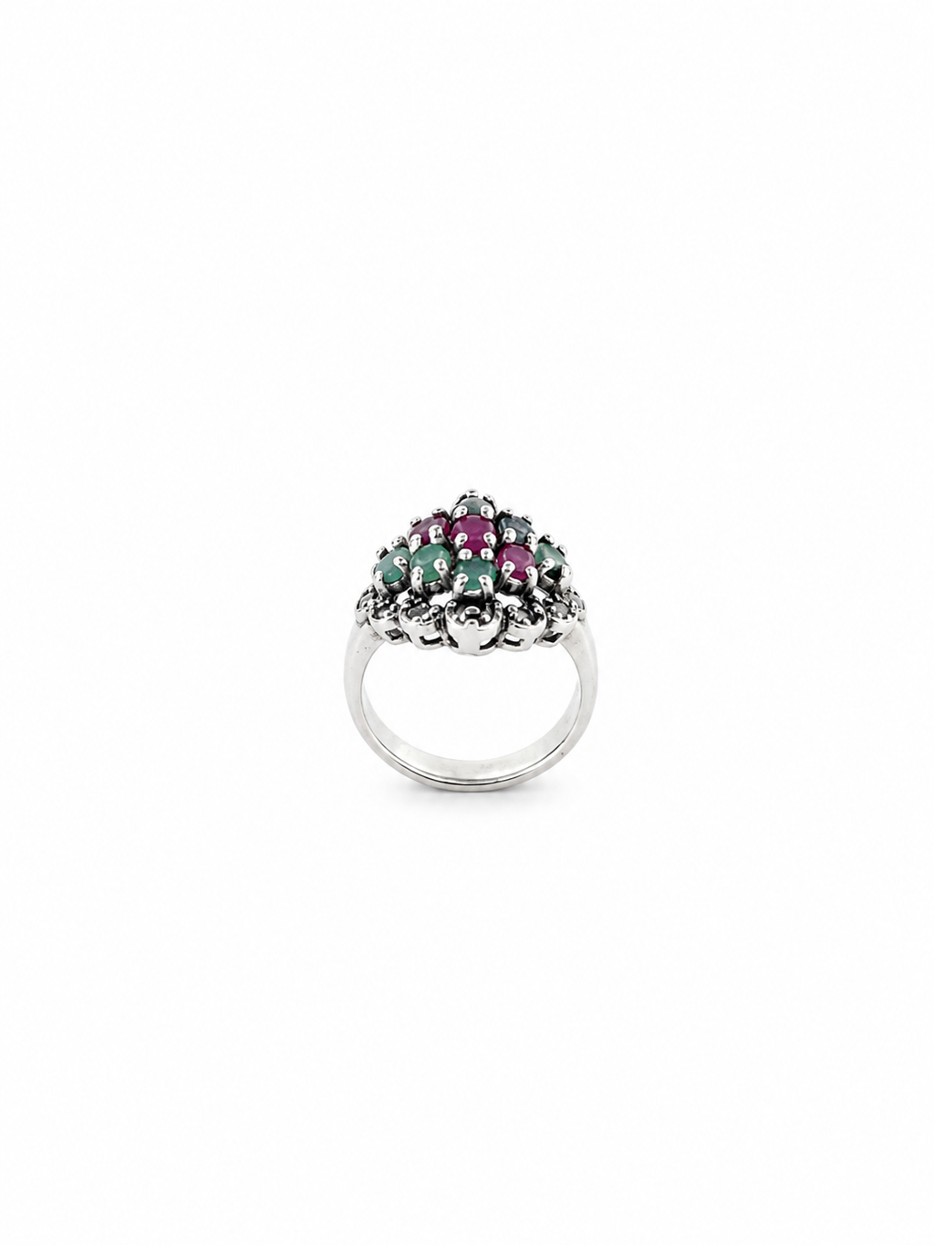 Anillo Rubí, Esmeralda y Zafiro
