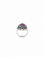 Anillo Rubí, Esmeralda y Zafiro