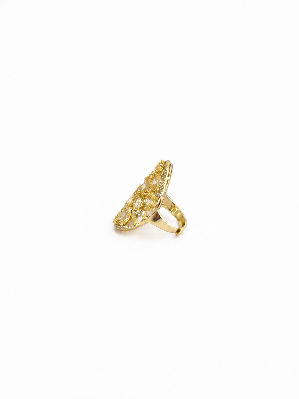 Anillo Citrino