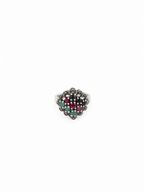 Anillo Rubí, Esmeralda y Zafiro