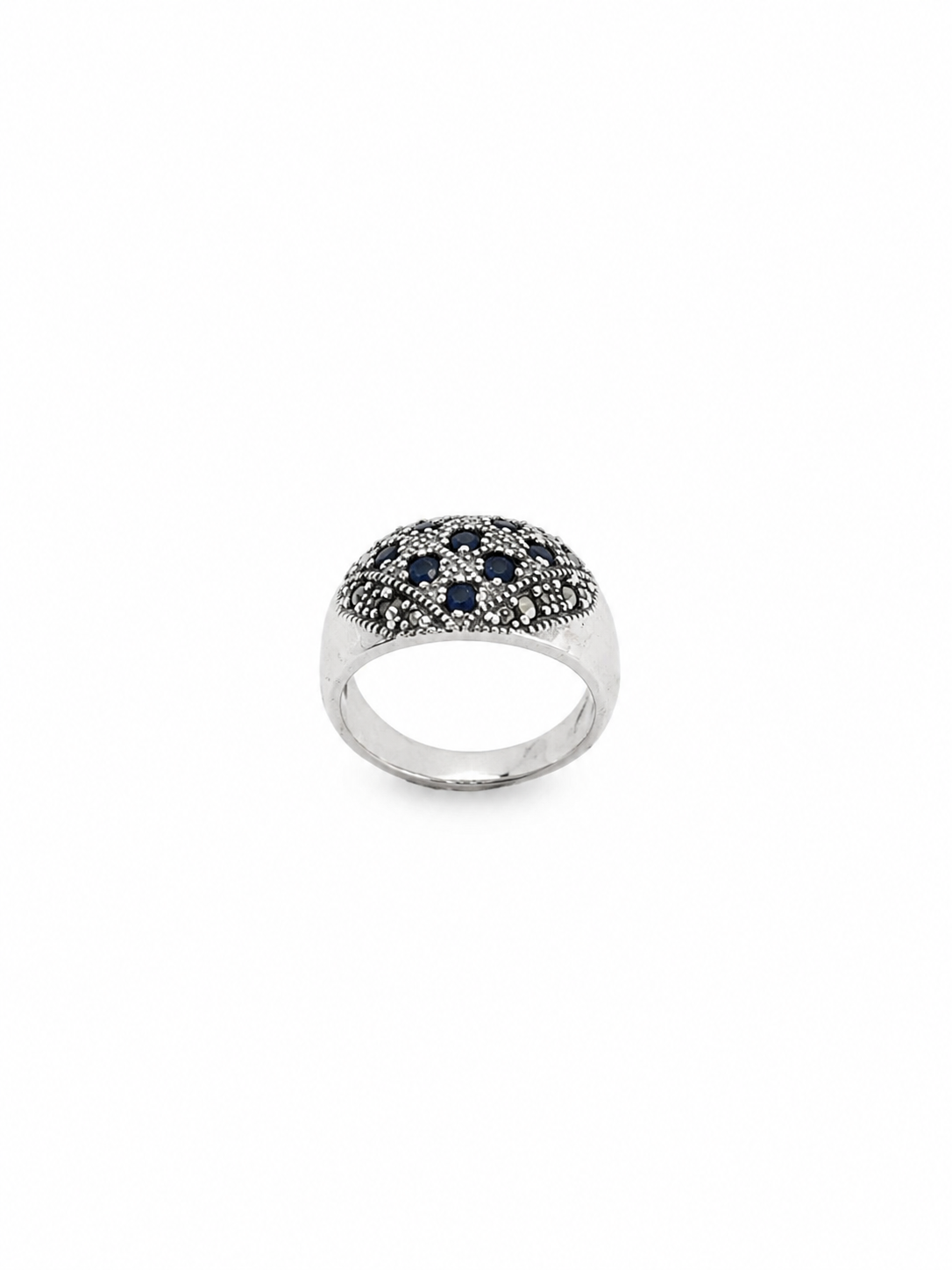 Anillo Zafiro y Plata