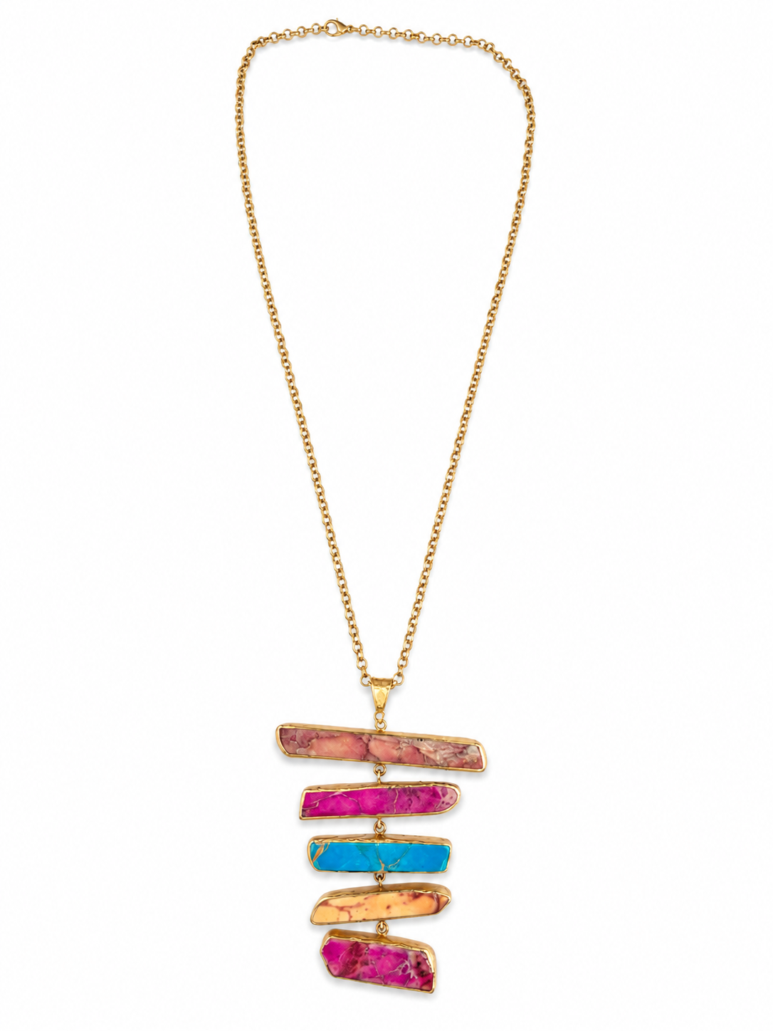 Collar de Ágata en varios colores