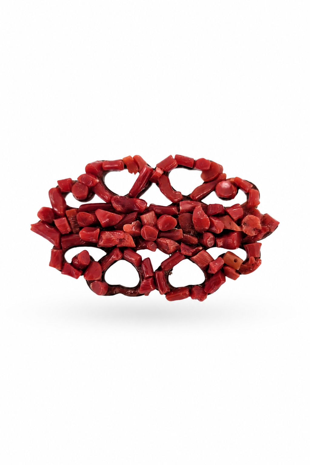 Broche Morlote de Coral del Mediterráneo