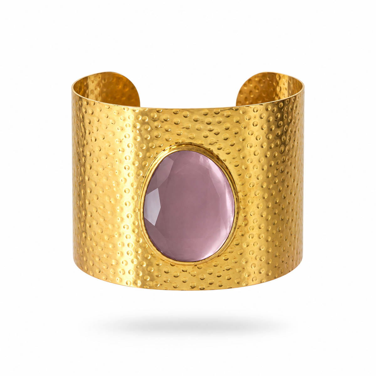 Brazalete de Ojo de gato rosa