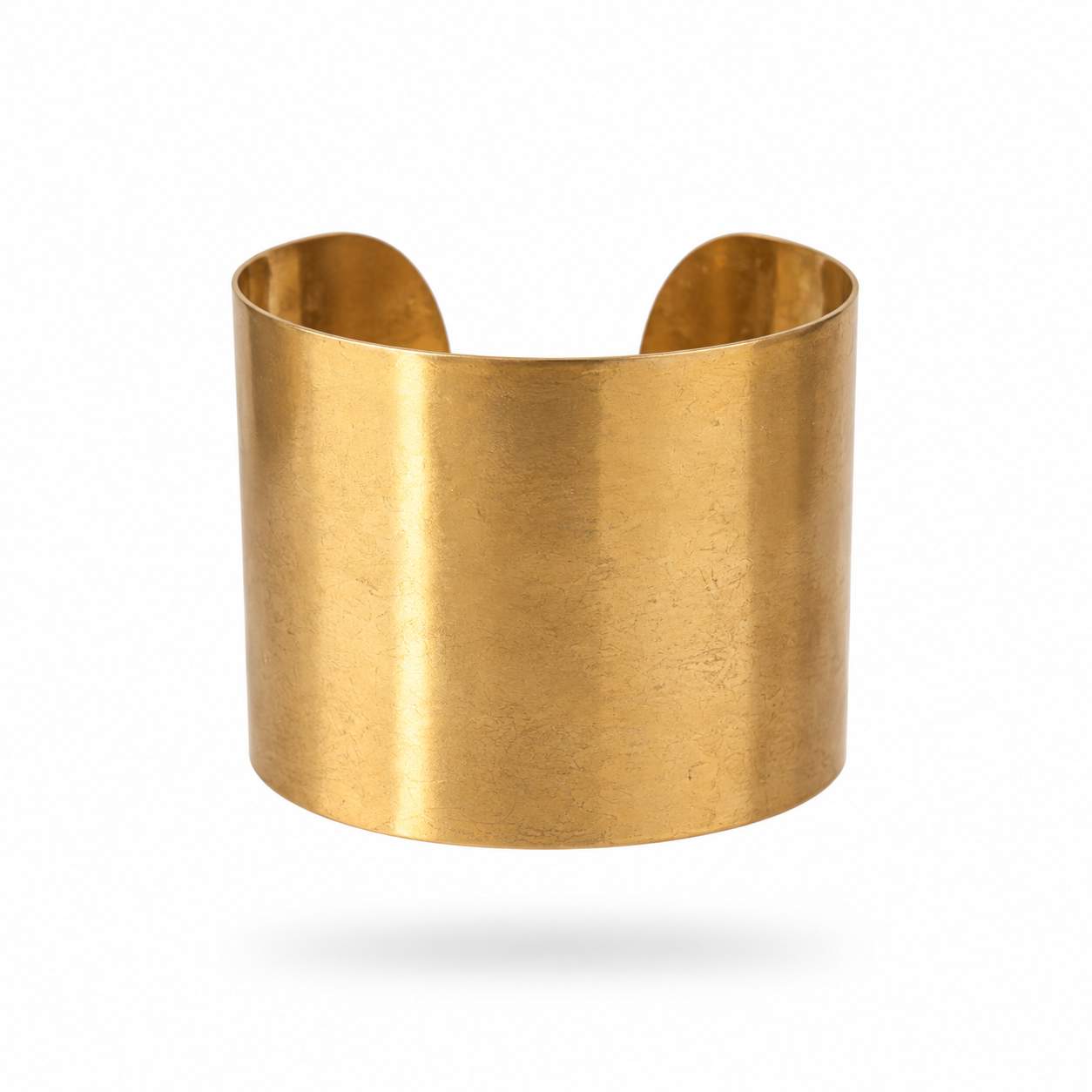 Brazalete de Latón con baño de oro