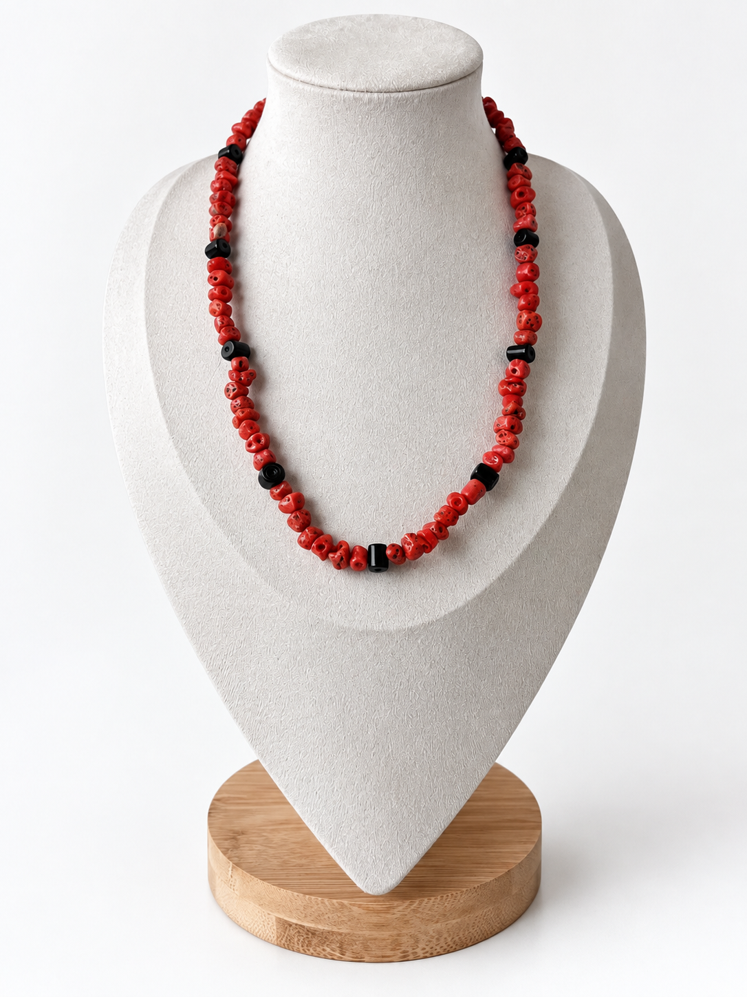 Collar de Coral del Mediterráneo y Coral negro