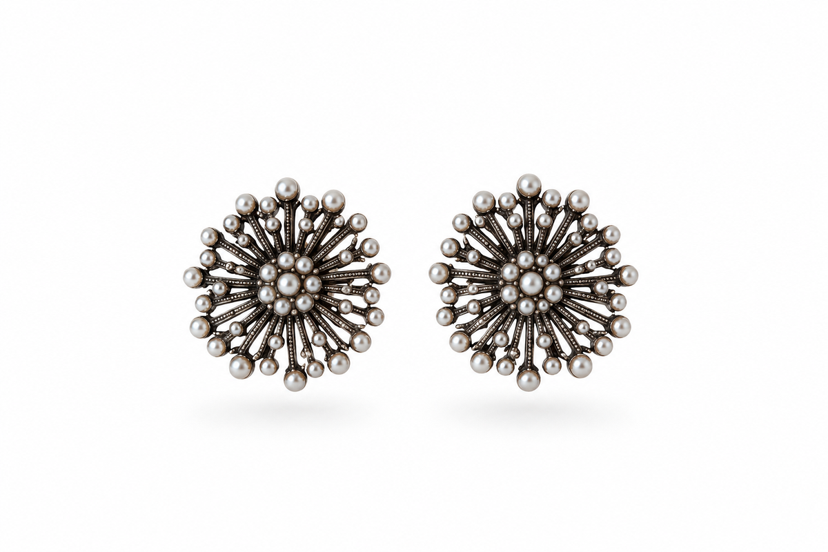 Pendientes de Perlas de río
