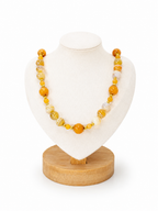 Collar de Aragonito Amarillo