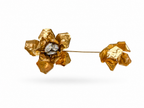 Broche de Latón con baño de oro