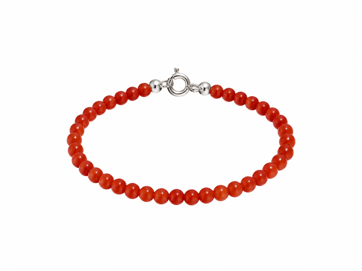 Pulsera Coral del Mediterráneo