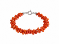 Pulsera Coral del Mediterráneo