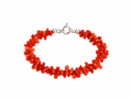 Pulsera Coral del  Mediterráneo