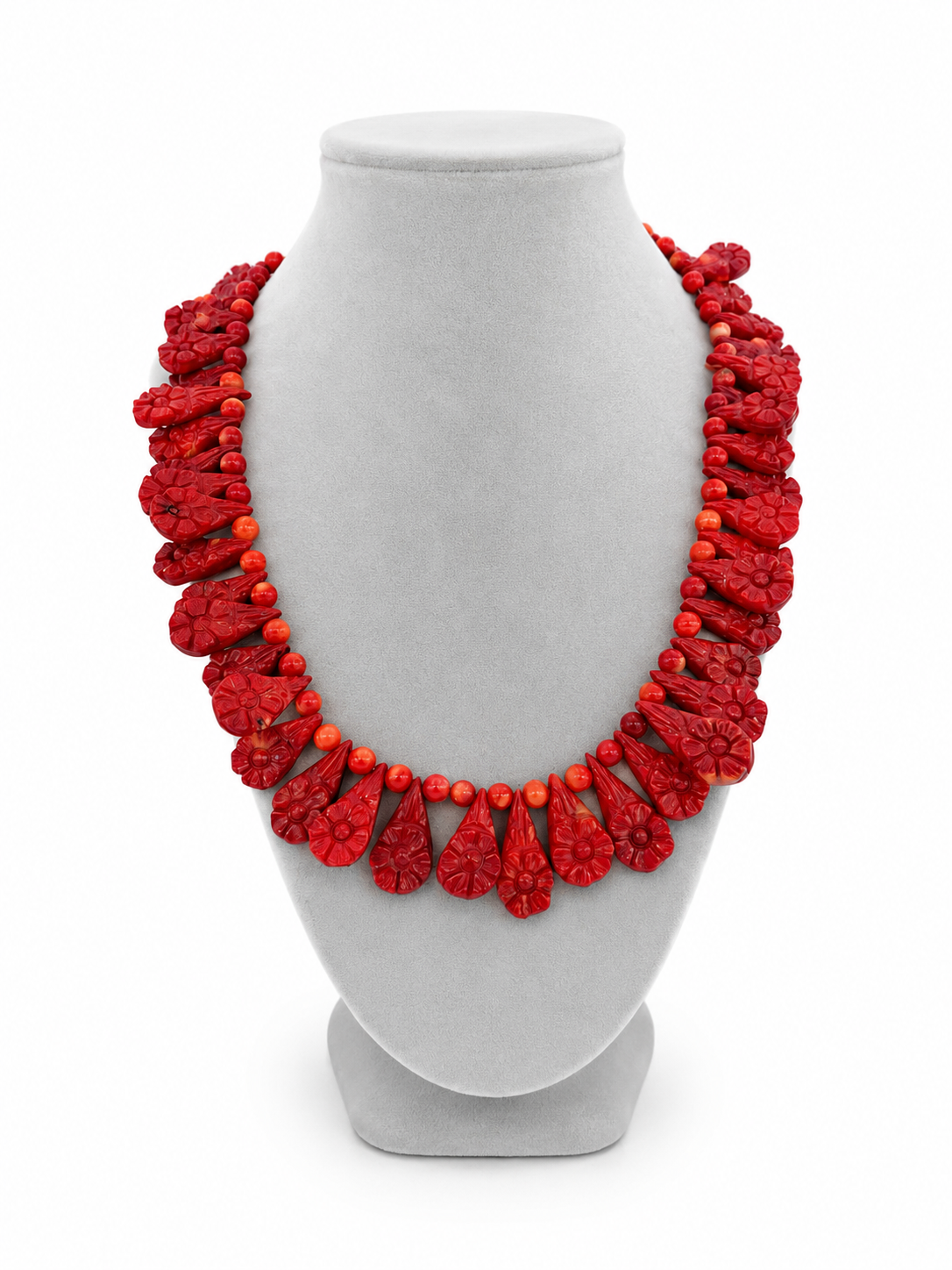 Collar de Coral Bambú