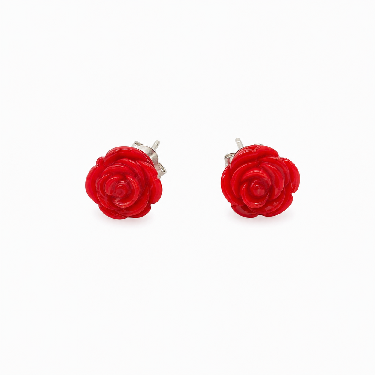 Pendientes de Coral Bambú