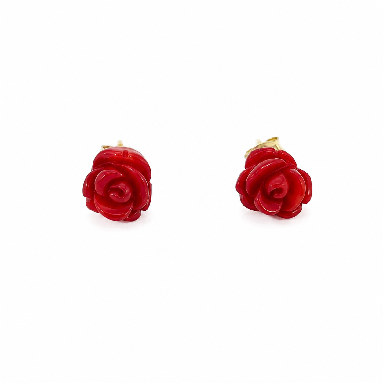 Pendientes de Coral Bambú