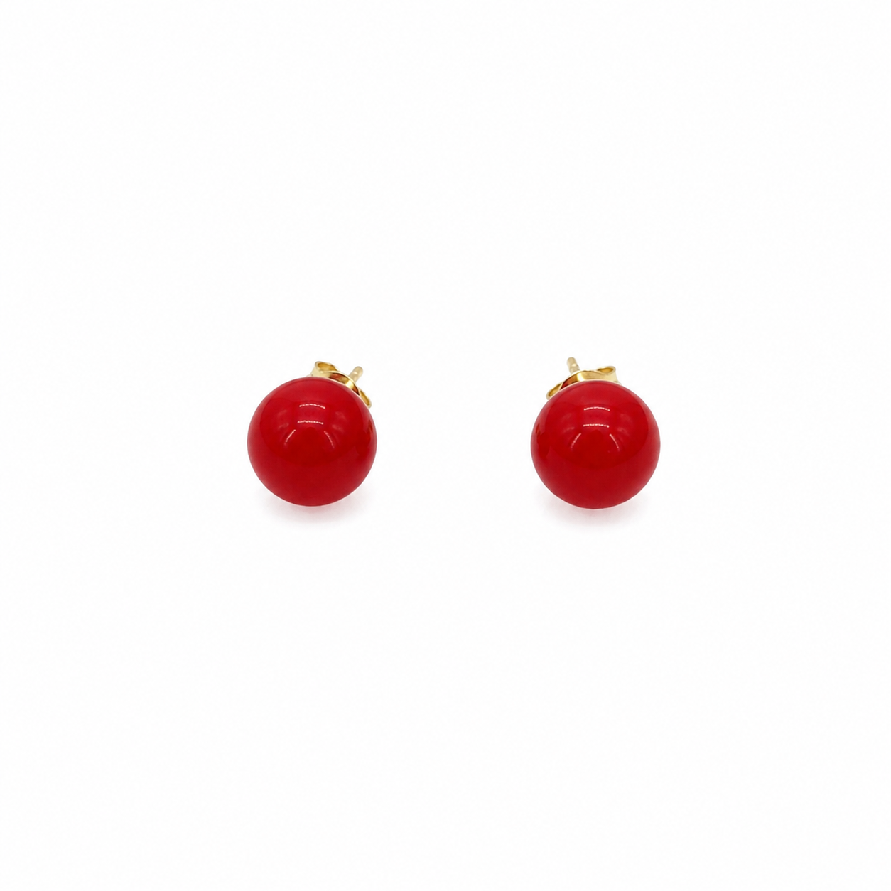 Pendientes de Coral Bambú