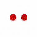 Pendientes de Coral Bambú