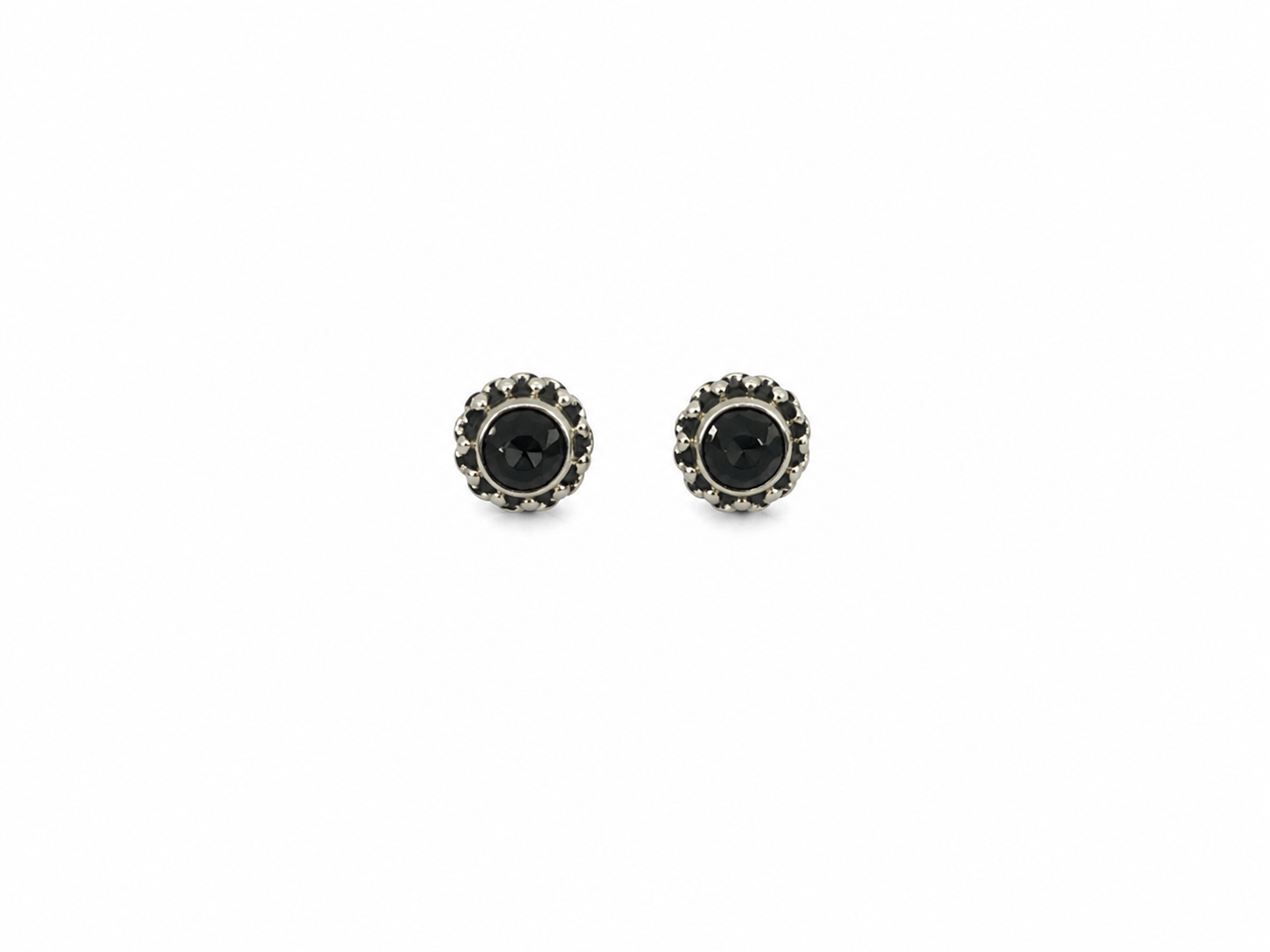 Pendientes de Plata y Ónix