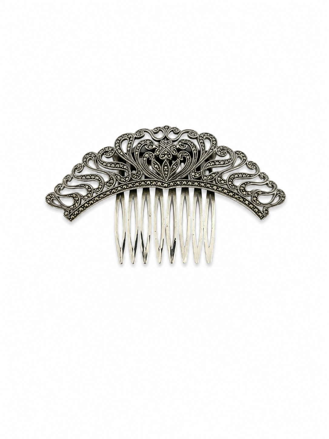 Peina de Plata y Marcasitas