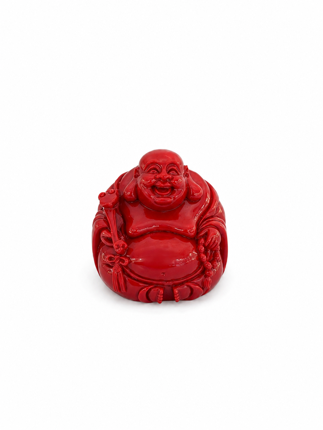 Figura de Buda de Coral Bambú