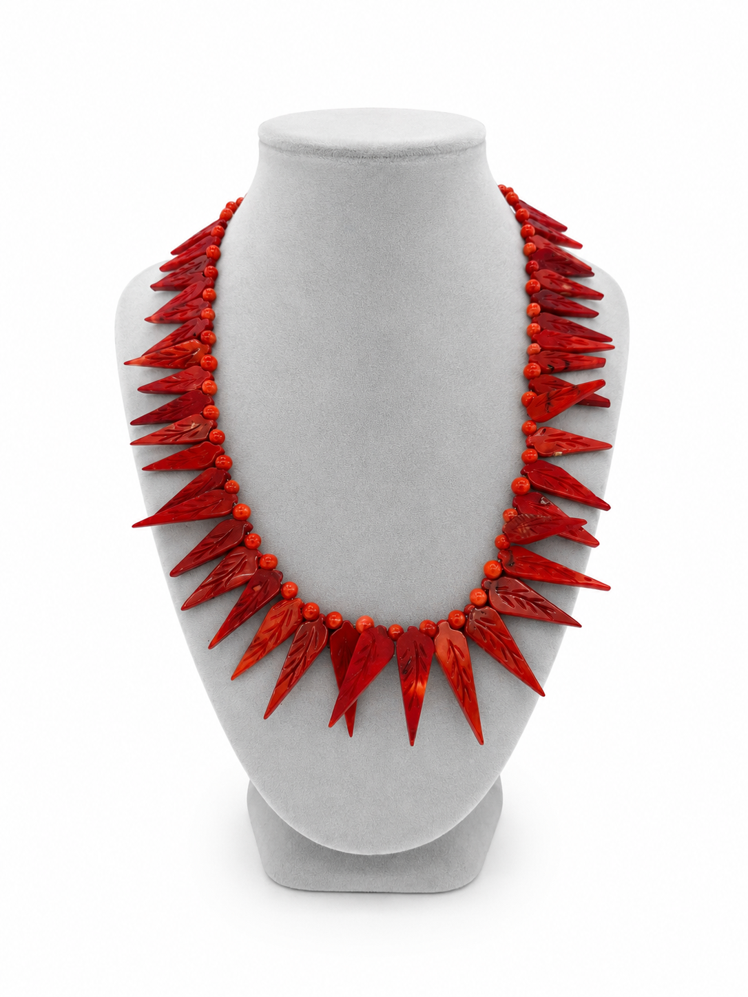 Collar de Coral Bambú